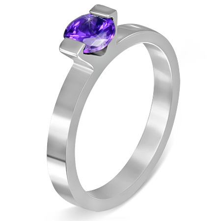 USA: 6 méretű nemesacél gyűrű ékszer