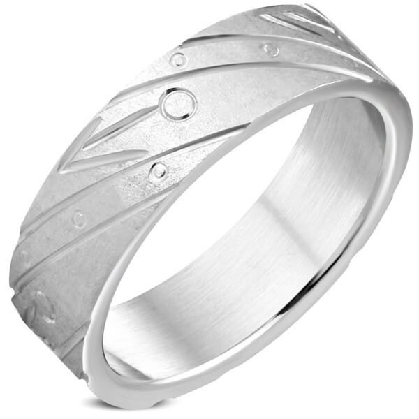 Ida Ezüst színű nemesacél gyűrű