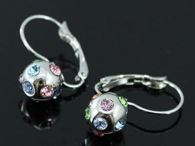 Swarovski kristályos fülbevaló