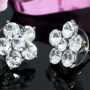 Swarovski kristályos fülbevaló