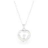 Swarovski kristályos ezüst nyaklánc