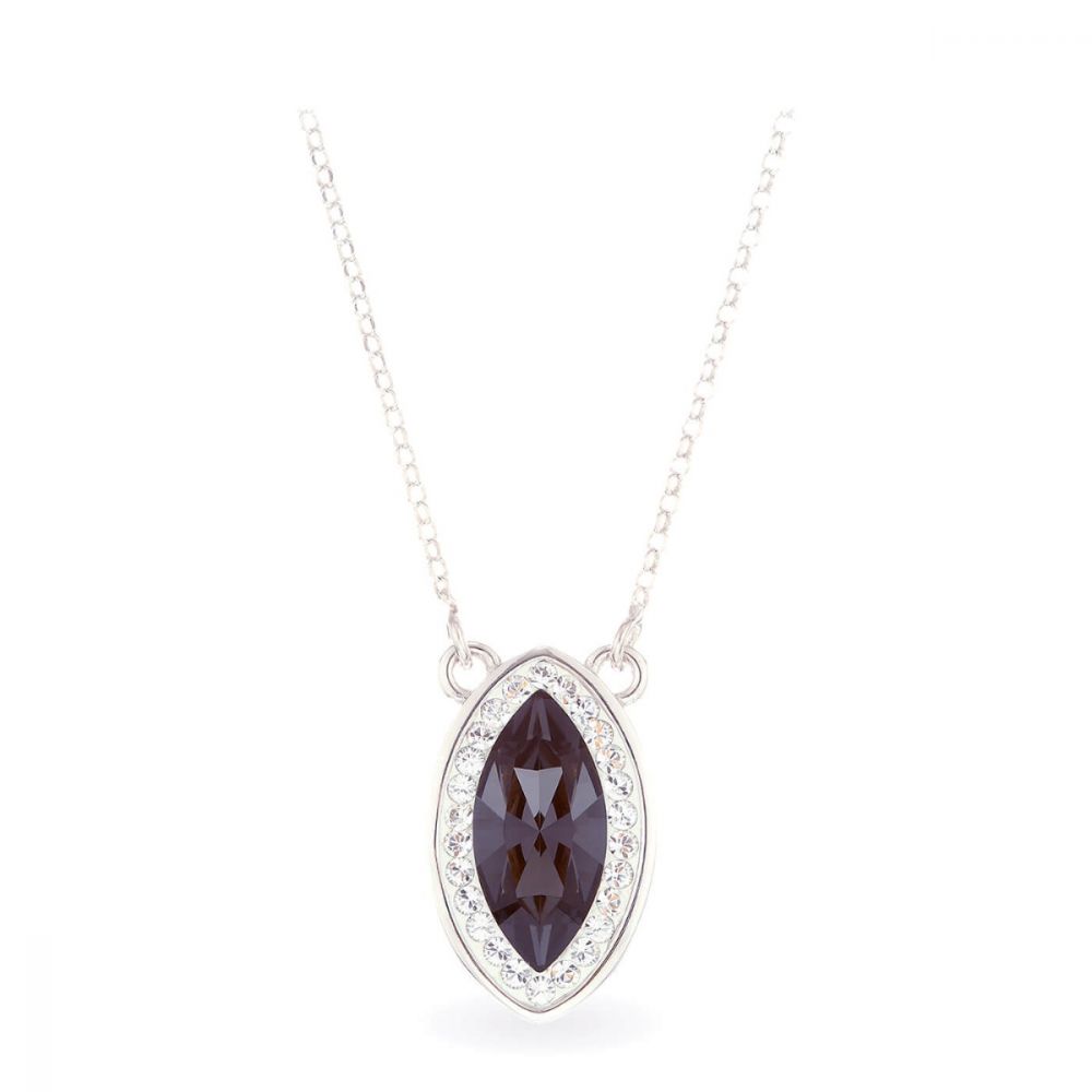 Swarovski kristályos ezüst nyaklánc