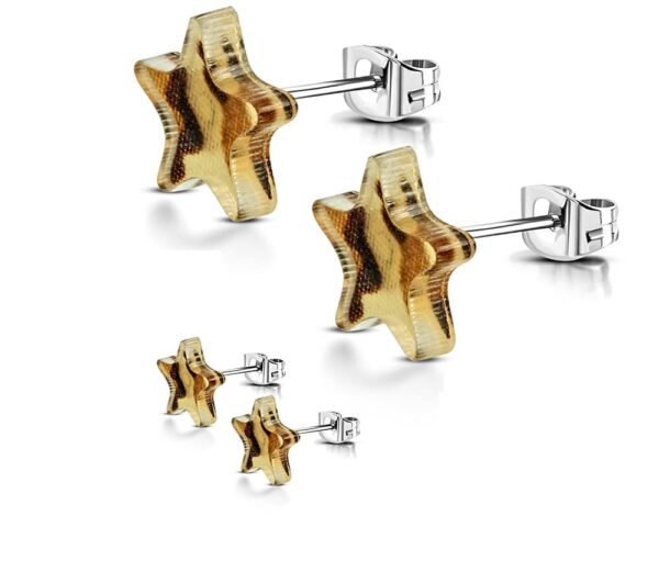 Csillag alakú fülbevaló