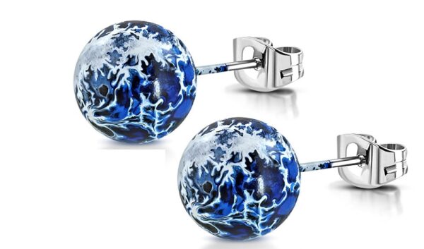 Snowood nemesacél fülbevaló