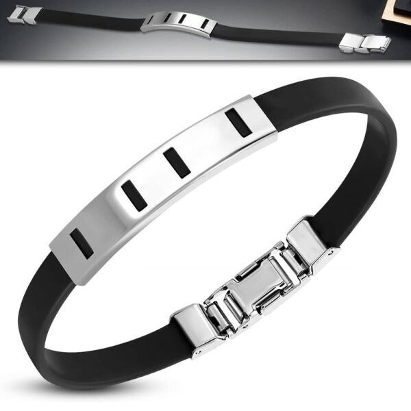 Kawkuyu - Kaucsuk karkötő lézer vágott mintával