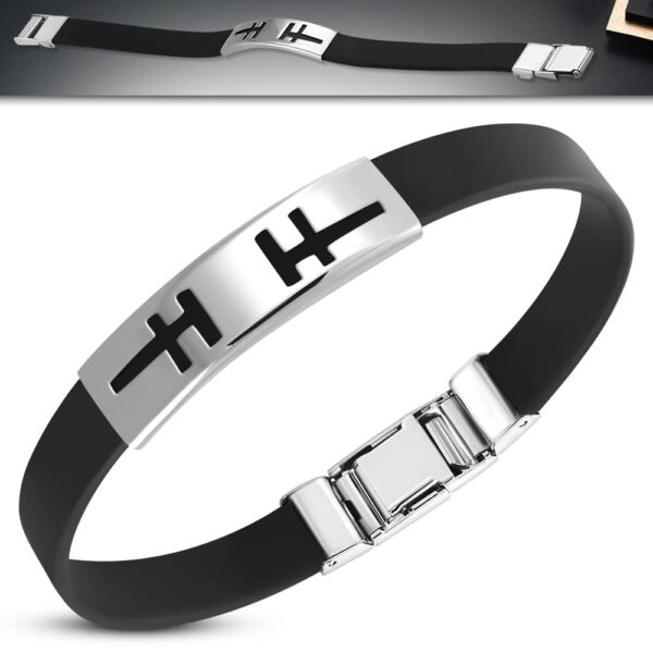 Kikuyu - Kaucsuk karkötő