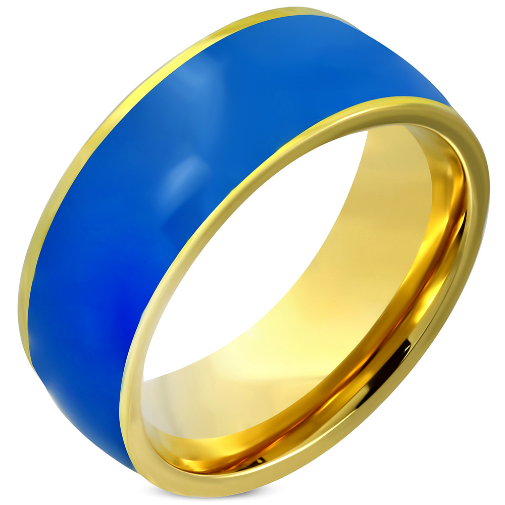 Steeel színes nemesacél gyűrű ékszer