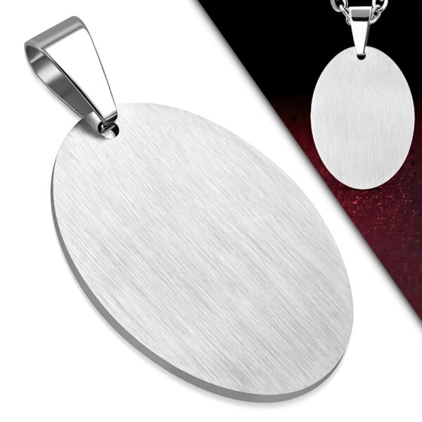 Ezüst színű, két részes, kivágott kerékpár alakú nemesacél medál