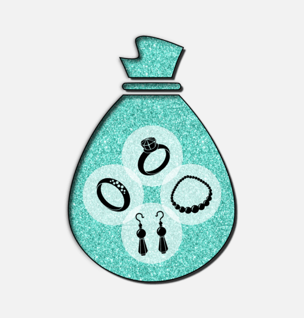 Zsákbamacska: ékszerek 7 000 - 20 000 Ft értékben