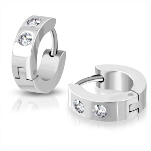 Nemesacél fülbevaló