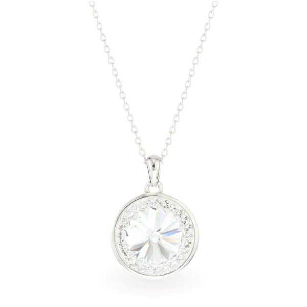 Swarovski kristályos 925 ezüst nyaklánc