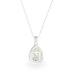 Swarovski kristályos ezüst nyaklánc