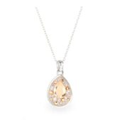 Swarovski kristályos ezüst nyaklánc