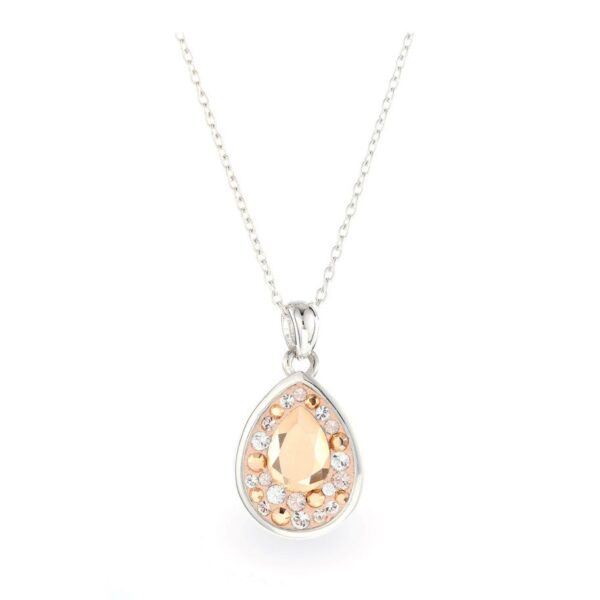 Swarovski kristályos ezüst nyaklánc