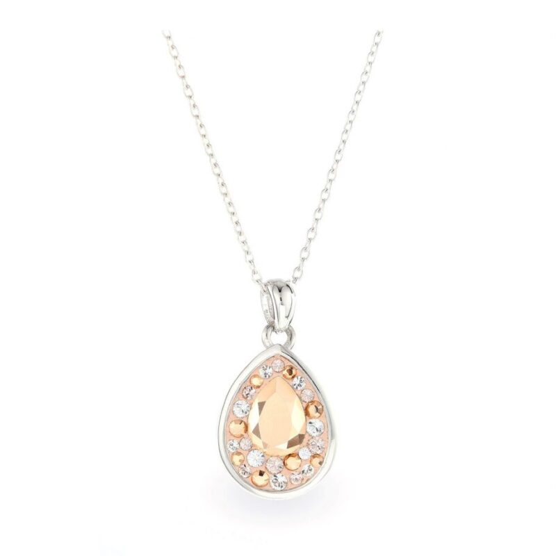 Swarovski kristályos ezüst nyaklánc