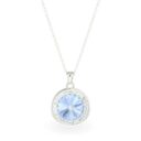 Swarovski kristályos ezüst nyaklánc