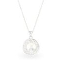 Swarovski kristályos ezüst nyaklánc - Rivoli Orbit Crystal - ajándék díszdobozban