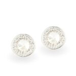 Swarovski kristályos ezüst fülbevaló - Rivoli Orbit Crystal - ajándék díszdobozban