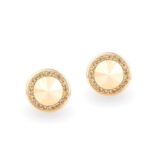 Swarovski kristályos ezüst fülbevaló - Rivoli Orbit Aranyl - ajándék díszdobozban