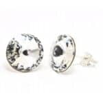 12 mm Rivoli Swarovski kristályos nemesacél fülbevaló - Crystal