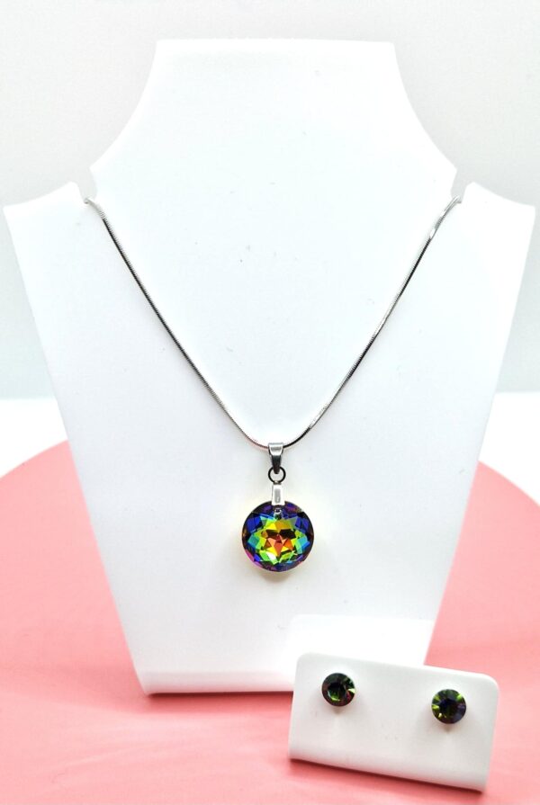 Hold Swarovski kristályos nemesacél szett - Vitrail Medium