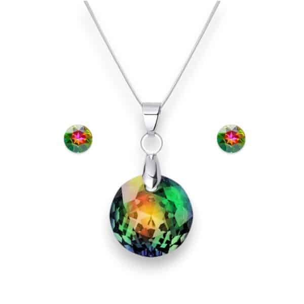 Hold Swarovski kristályos nemesacél szett - Vitrail Medium