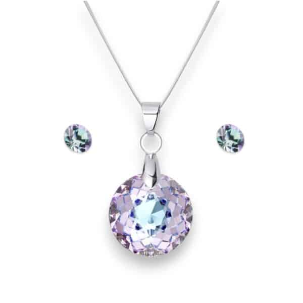 Nap Swarovski kristályos nemesacél szett - Vitrail Light
