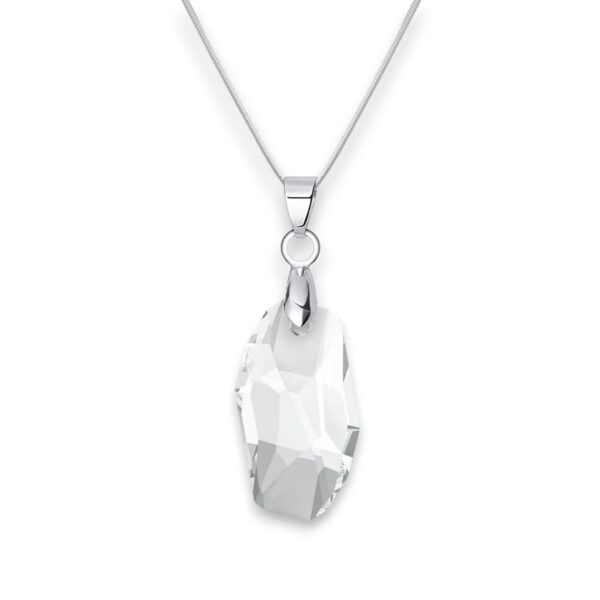 Meteor Swarovski kristályos nemesacél nyaklánc - 18 mm Crystal