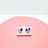 12 mm Rivoli Swarovski kristályos fülbevaló - Crystal AB