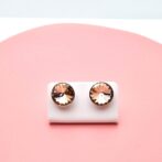 1122-Rivoli-Light-Peach-12mm-fülbevaló