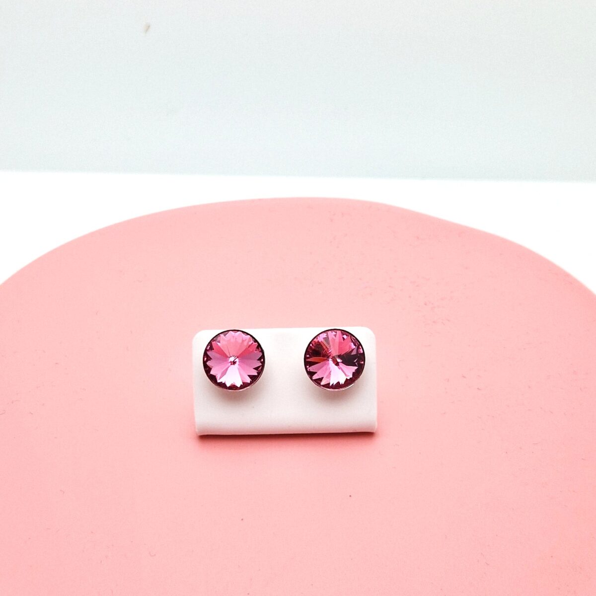 12 mm Rivoli Swarovski kristályos ékszerszett - Rose