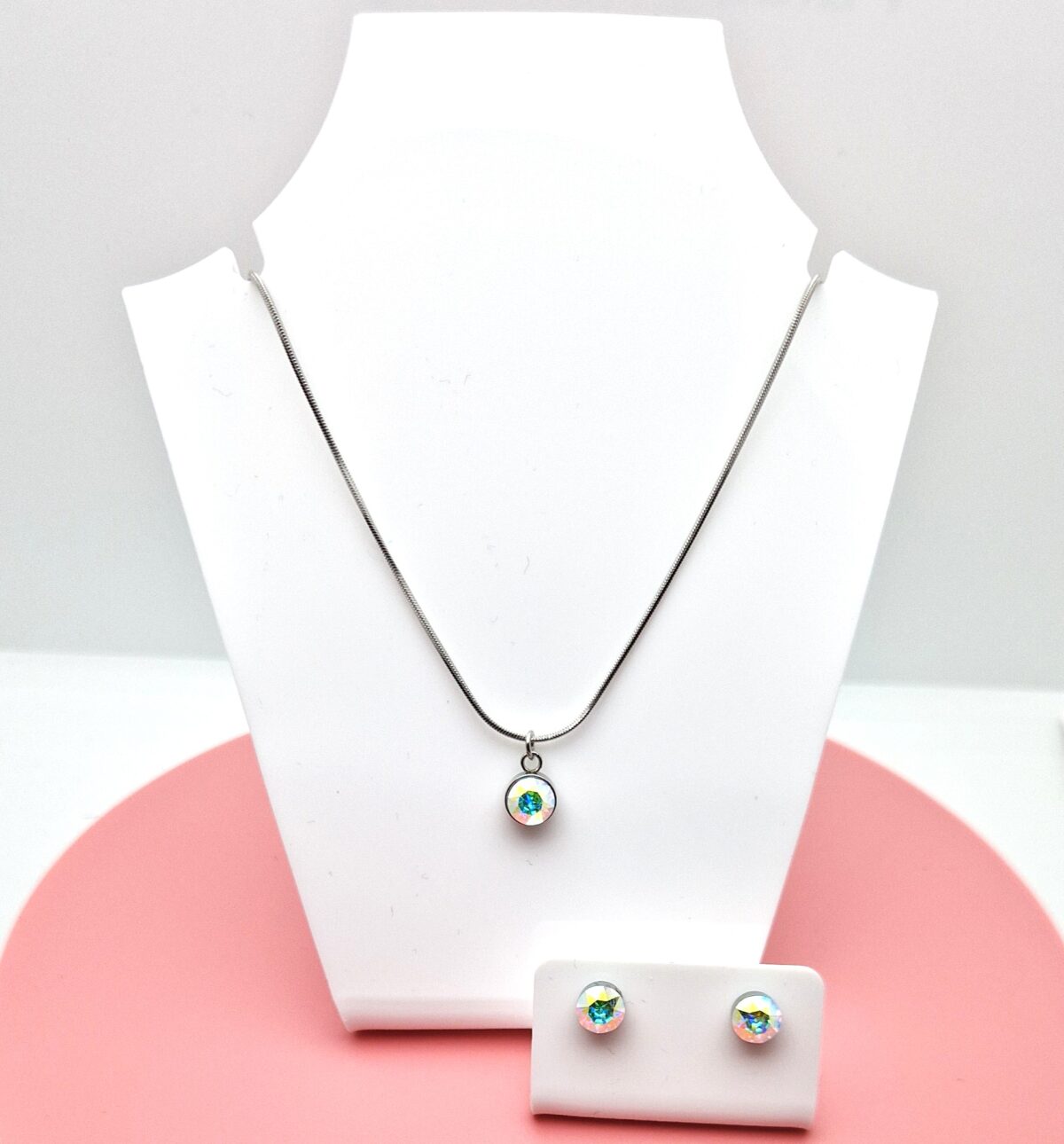 1088 Chaton Crystal AB 6mm Set