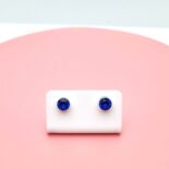 1088-Chaton-Sapphire-6mm-Fülbevaló