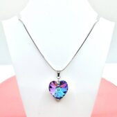 6228-Vitrail Light-Szív-18mm