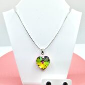 6228-Vitrail Medium-Szív-18mm-Szett