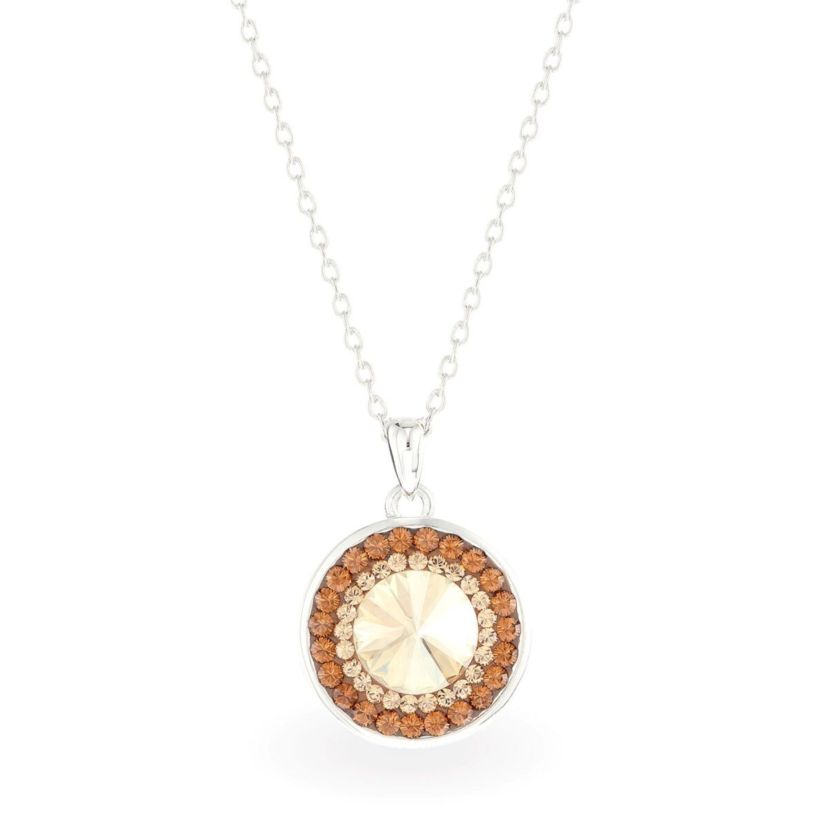 Swarovski kristályos ezüst ékszer szett - Rivoli Orbit Arany