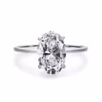 Laghetto 925 ezüst eljegyzési gyűrű cirkónia kristállyal