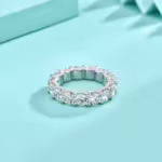 Abela 925 ezüst gyűrű cirkónia kristállyal