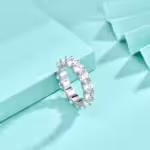 Abela 925 ezüst gyűrű cirkónia kristállyal