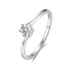 925 ezüst eljegyzési gyűrű