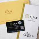 GRA drágakő garanciajegy