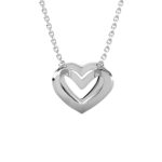 Nori 18K Fehérarany bevonatú swarovski kristályos nyaklánc - Image 4