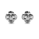 Jiva 18K Fehérarany bevonatú swarovski kristályos fülbevaló - Image 6