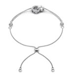 Lumi 18K Fehérarany bevonatú swarovski kristályos karkötő