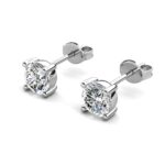 Riva 18K Fehérarany bevonatú swarovski kristályos fülbevaló - Image 4