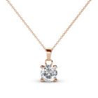 Niko 18K Rózsaarany bevonatú swarovski kristályos nyaklánc
