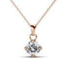 Dala 18K Rózsaarany bevonatú swarovski kristályos nyaklánc