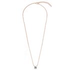 Dazz 18K Rózsaarany bevonatú swarovski kristályos nyaklánc