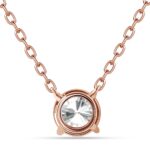 Dazz 18K Rózsaarany bevonatú swarovski kristályos nyaklánc