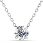 Célia 18K Fehérarany bevonatú swarovski kristályos nyaklánc - Mirame